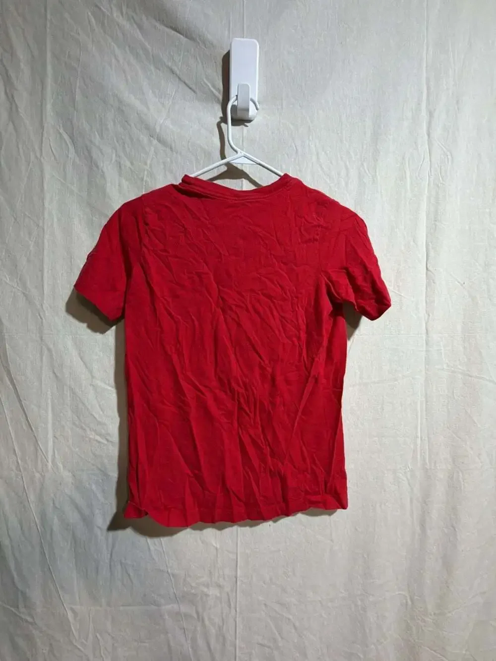 Nike The Nike Tee Sportswear Red Cotton T-Shirt